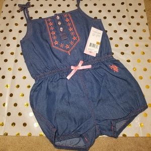 Polo toddlers romper